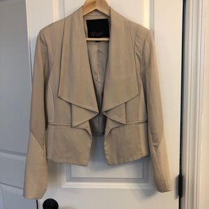 Cream Blazer Jacket